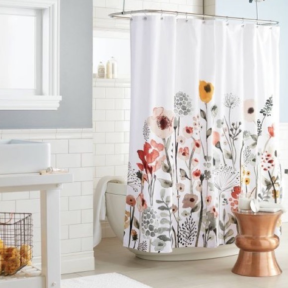 Threshold Bath Floral Wave Shower Curtain Poshmark